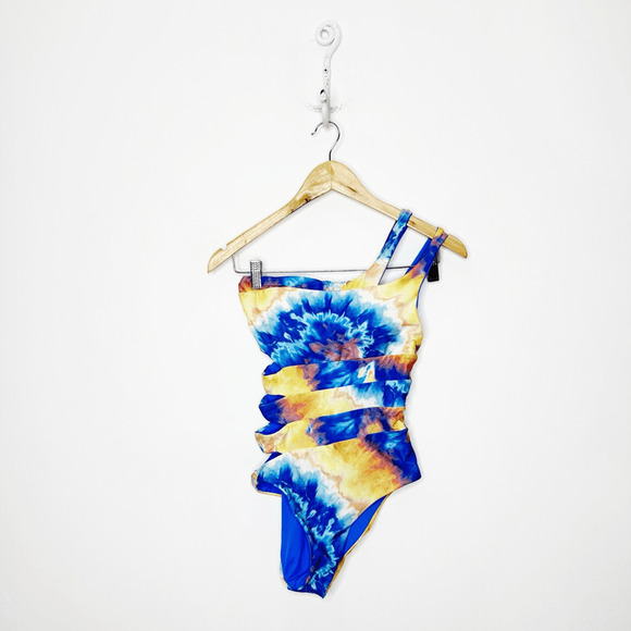 Becca by Rebecca Virtue Over The Rainbow Naomi One Piece swimsuit womens S SMAL - Picture 1 of 8